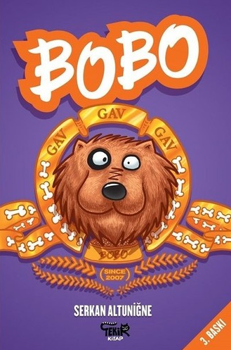 Serkan Altuniğne tarafından çizilen "BOBO" öykülerinden oluşan "BOBO" adlı kitabın kapağı