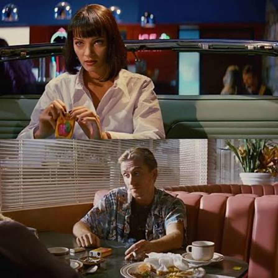 Pulp Fiction - Tarantino Red Apple Sigara Sahnesi